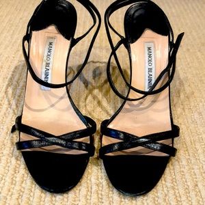 Manolo Blahnik strappy heels
